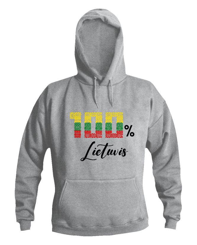 Džemperis 100% lietuvis Džemperis 100% lietuvis